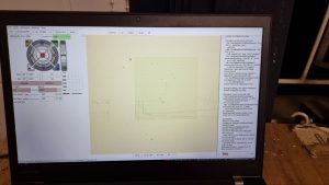 Pronterface to feed the gcode to the foam cutter