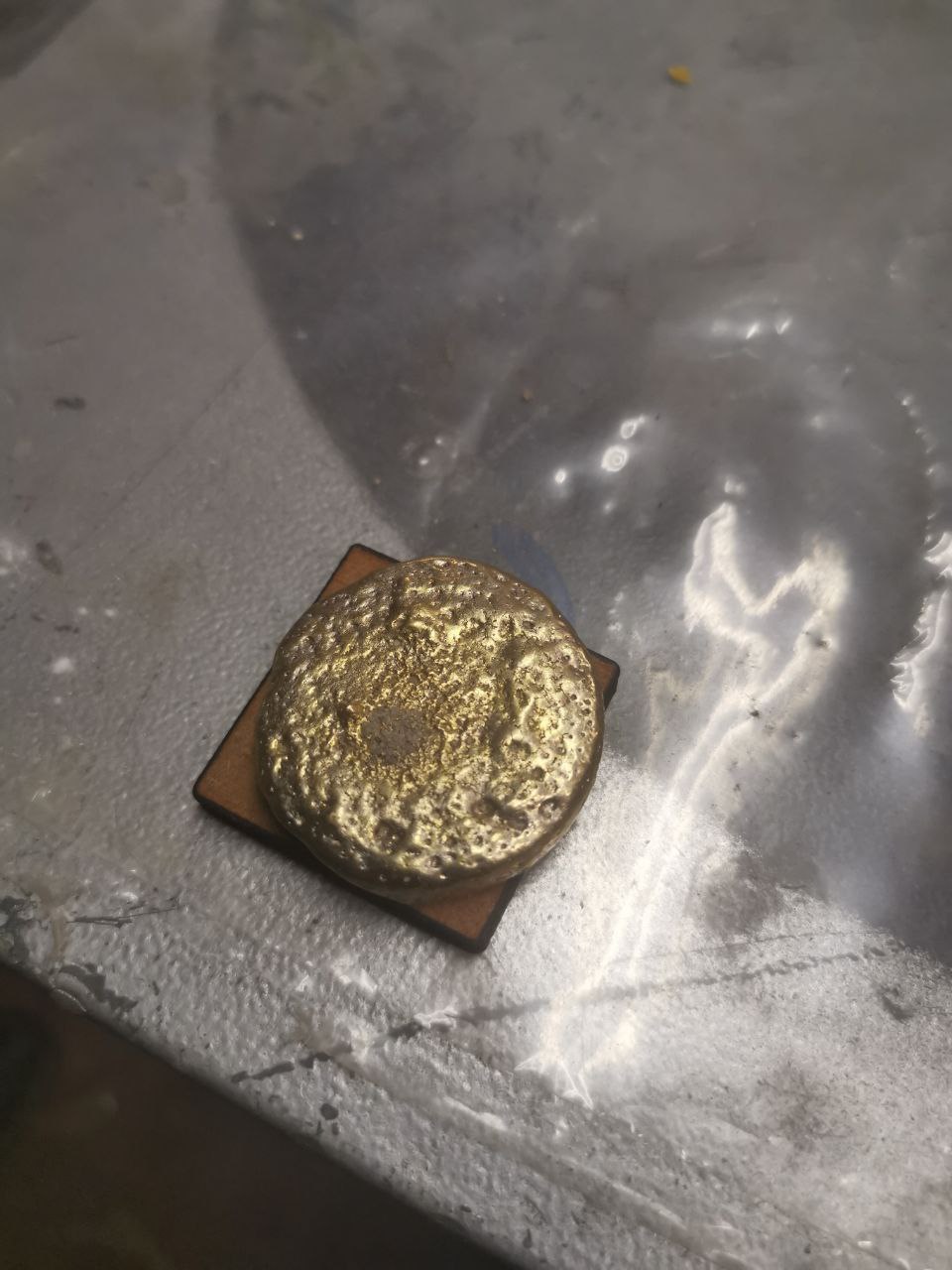 Picture of the casted plug