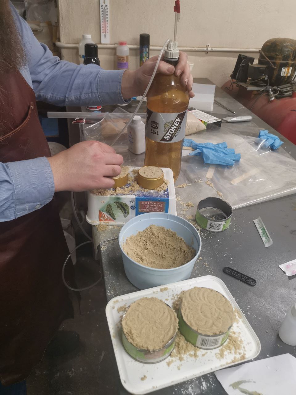 2023/08/24  – Brass Castings & Mold Making Magic Spotted at House4Hack