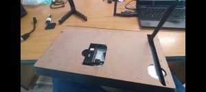 Backside if the diy wireless hdmi display