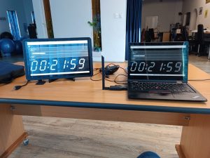 Finished display , testing latency